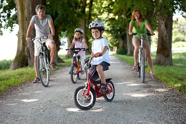 Biking with Family in Cedar Park, TX