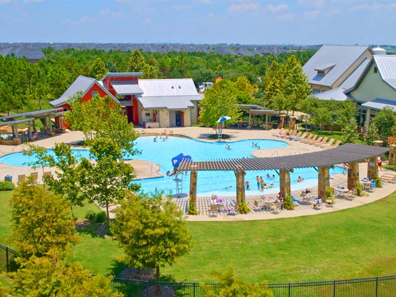 Cross Creek Ranch in Fulshear Community Family Amenity - Adventure Island